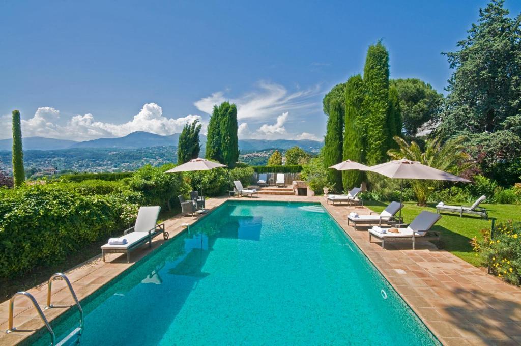 Le Mas Du Chanoine Saint-Paul-de-Vence Bagian luar foto